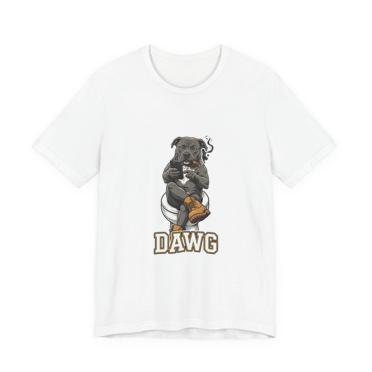 DAWG Toilet Phone T-Shirt